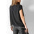 Casual T-Shirt Sexy Low Cut Lace Tops for Women - 200000791