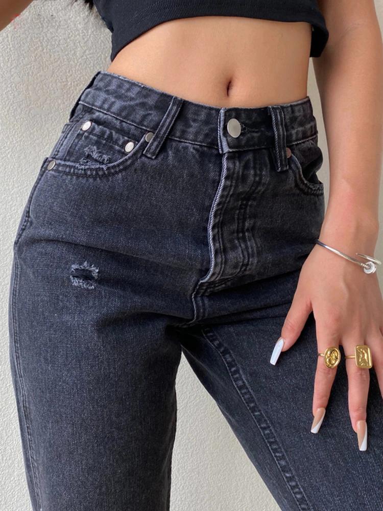 Female Boyfriend High Waist Jeans