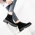 Suede Leather women Flat platform Short Boots
