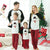 Christmas Cotton Snowman Family Pajamas - TM-JJFB01-805 / dad XL
