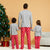 Christmas Snowman Print Family Matching Pajamas