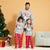 Christmas Snowman Print Family Matching Pajamas - gray / Women XL