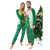 Christmas Tree Family Pajama Sets - Army Green / dad XXL