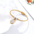 Corundum I Crystal Woman Bracelet - Gold
