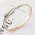 Corundum I Stylish Woman Bracelet - Rose Gold Color