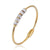 Corundum VI Trendy Woman Bracelet - Gold