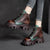 Genuine Leather Mixed Colors Ankle Boots