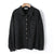 Drop Shoulder Oversize Single Breasted Jacket And Elastic Waist - Only-Jacket Black / China / L
