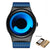 Elegant Quartz Unisex Watches - 6004-Blue-with Box / China - 200034143