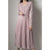 Elegant V Neck Single Breasted Women Thicken Sweater Dress - pink / One Size
