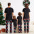 Family Matching Black Christmas Pajamas