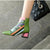 Fashion Brand Women Ankle Snow Boots - green 7cm / 10
