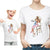 Funny Summer Family Matching Clothes - QZ0035-14 / Kids-11-12T