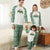 Green Christmas Family Pajamas Sets