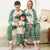 Green Christmas Family Pajamas Sets