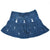 Hand Crochet Beach Cover Up Skirt - Blue