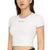 Embroidery Women Casual Summer Crop Tops