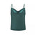 Hot Women Summer Chic Elegant Camisole Satin Tops - Dark green / XL