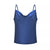 Hot Women Summer Chic Elegant Camisole Satin Tops - Navy Blue / L