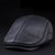 Leather Winter Warm Ear Protection Cap - BLACK WITH EAR / XL 58-59CM