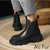 Leisure Outdoor Autumn Winter & Women Ankle Boots - blackD / 3