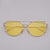 LeonLion Brand Designer Cateye Sunglasses for women - gold yellow - 33902