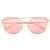 LeonLion Brand Designer Cateye Sunglasses for women - gold Ocean pink - 33902