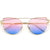 LeonLion Brand Designer Cateye Sunglasses for women - GoldRedBlue - 33902