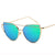 LeonLion Brand Designer Cateye Sunglasses for women - GoldGreen1 - 33902