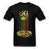 Rainbow Abstraction Cotton T-Shirt