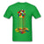 Melted Rubik Cube T-Shirt Rainbow Abstraction Cotton T-Shirt - Birmon