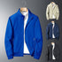 Men's Blue Zipper Jacket