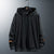 Men’s Spring Casual Hoodies - Black 2131 / Asian size S