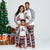 Merry Christmas Plaid Reindeer Family Matching Pajamas - Multi-color / Baby 6-9M