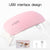 Nail Lamp 6w mini Nail dryer white pink uv LED Portable  lamp with usb interface - Birmon