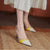 Mixed Colors Women’s Summer High Heels Sandals - yellow / 3