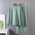 New Autumn & Winter Warm Casual Two Pieces Fleece Tops and Pants - Green Sets / L