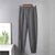 New Autumn & Winter Warm Casual Two Pieces Fleece Tops and Pants - Grey Pants / L