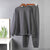 New Autumn & Winter Warm Casual Two Pieces Fleece Tops and Pants - Grey Sets / L