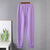 New Autumn & Winter Warm Casual Two Pieces Fleece Tops and Pants - Purple Pants / L