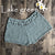 New Women Hot Summer Knit Crochet Shorts - Lake Green / L