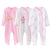 Newborn Baby Winter Clothes - baby girl rompers11 / 3M