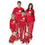 Nightwear Family Christmas Matching Pajamas Set - Red / Kids 110CM(6-7T)