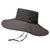 Panama Big Brim Bucket Sun Protection Hat For Men - Brown / 56-58CM