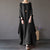 Plus Size Loose long vintage Maxi Dresses - Birmon