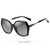 Polarized Gradient UV400 Lens Luxury Sunglasses for Women - original package / black grey / China