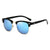 Polarized Semi Rimless Classic Men Sunglasses - Birmon