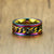 Rainbow II Steel Gentleman Ring