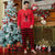 Red Christmas Family Matching Polar Fleece Pajamas