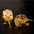 Rhinestone VIII Elegant Women’s Earrings - Clear / Gold-color
